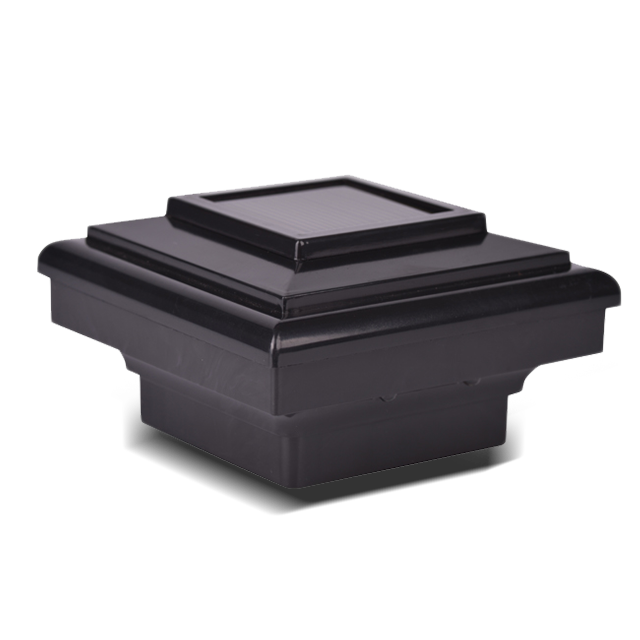 2211-F7 BL Black Dekorasyon Solar Square Pillar Post Cap Light 2211-F7 BL Black Dekorasyon Solar Square Pillar Post Cap Light