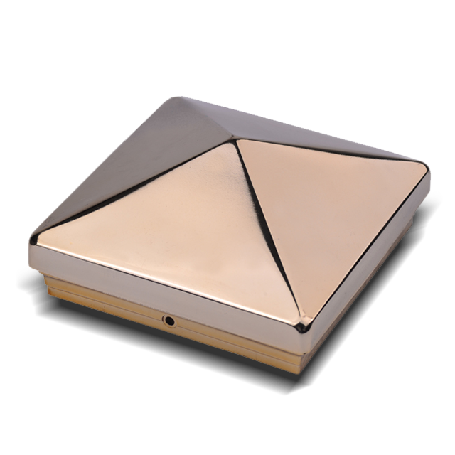 2211-FC3 Brass Waterproof wood panlabas na ornamental Post Cap 2211-FC3 Brass Waterproof wood panlabas na ornamental Post Cap