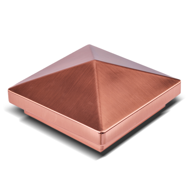 2211-FC3 CO sikat na Coppery ornamental Fence Post Cap 2211-FC3 CO sikat na Coppery ornamental Fence Post Cap